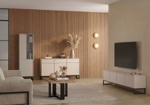 Helvetia meble - Komoda Loft - kašmir - 24KSOZ43