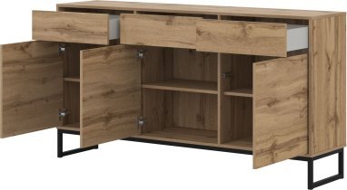 Helvetia meble - Komoda Loft - votan hrast - 24N0OZ43