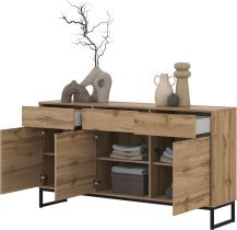 Helvetia meble - Komoda Loft - votan hrast - 24N0OZ43