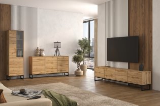 Helvetia meble - Komoda Loft - votan hrast - 24N0OZ43