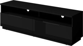 TV komoda Tuluza 160 cm - črna - 24WPPE41