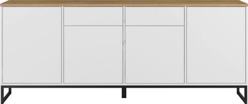 Helvetia meble - Široka komoda Alto - faded green - 247VPF47