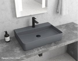 Umivalnik LT 2173 sivi mat