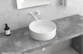Umivalnik LT 3134-M mat beli