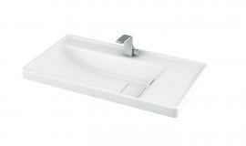 Umivalnik Quattro 100 - bela