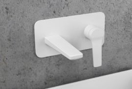 Armatura za umivalnik Andare Bianco stenska