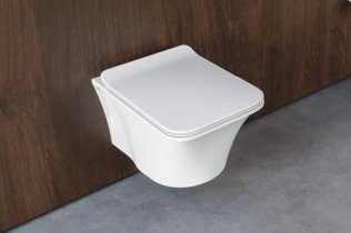 Karag - WC školjka Ibiza Rimless bela