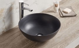 Umivalnik Kimic Round 40 - Črna