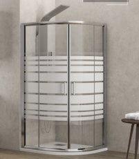 Tuš kabina New Flora 200 Serigrafato - 80x80x180
