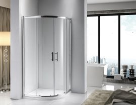 Tuš kabina Adria 80x80x195 polkrožna