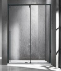 Tuš vrata Santorini 400 Nero 150x200 cm