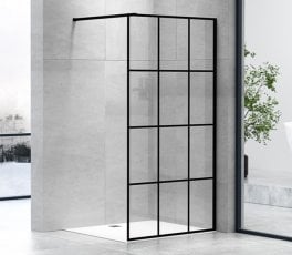 Tuš steklo Walkin 100x195 B-LINE Frame