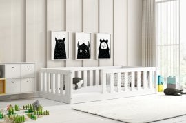 Otroska postelja Bella Sima - 80x160 cm - bela