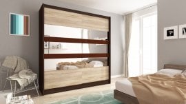 Garderobna omara z drsnimi vrati Wiki VI 200