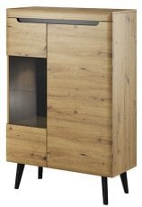 Vitrina Nordi NWT90 - artisan hrast