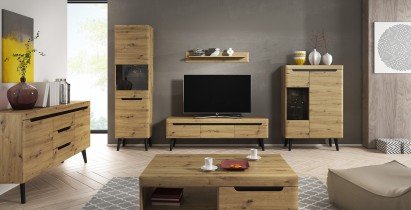 Piaski - Komoda Nordi NKSZ107 - artisan hrast