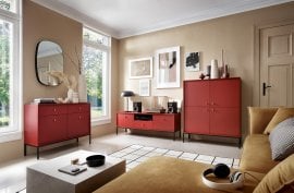 Dnevna soba Mono - bordo