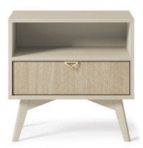 Piaski - Nočna omarica Forest S54 - peščeno bež/Skandi