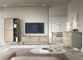 Dnevna soba Forest - evkaliptus/scandi 