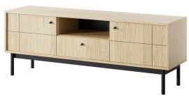TV komoda Japandi 154 - hrast linea
