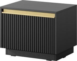 Nočna omarica Royal S-54 - črna