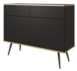 Komoda Oro KSZ107 - črna