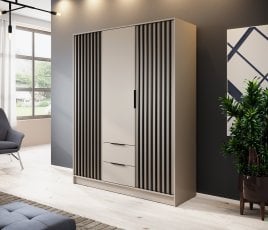 Garderobna omara Nelly 3D - kašmir