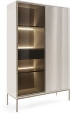 Visoka vitrina Sento WTSZ104 - kašmir
