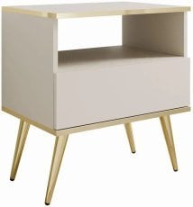 Nočna omarica Oro - bež