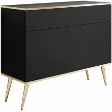 Komoda Oro KSZ107 - črna