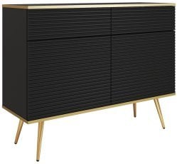 Komoda Oro KSZ107 - črna