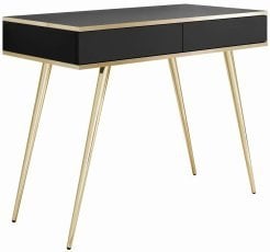 Miza za ličenje Oro - črna