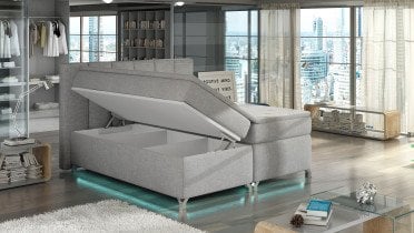 Eltap - Boxspring postelja Basilio - 160x200 cm