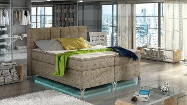 Eltap - Boxspring postelja Basilio - 160x200 cm