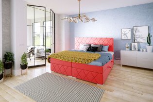 Laverto - Boxspring postelja Royal