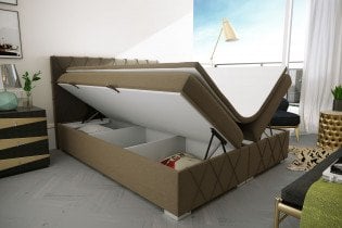 Laverto - Boxspring postelja Royal 200x200 cm