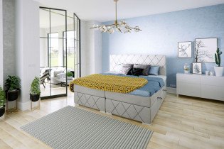 Laverto - Boxspring postelja Royal