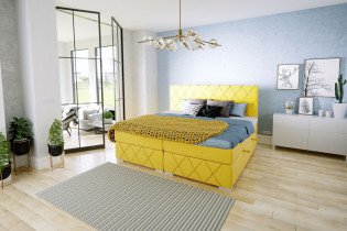 Laverto - Boxspring postelja Royal