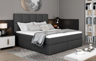 Eltap - Boxspring postelja Glossy - 165x210 cm