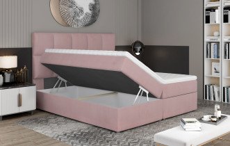Eltap - Boxspring postelja Glossy - 165x210 cm