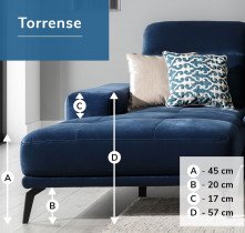Eltap - Kotna sedežna garnitura Torrense