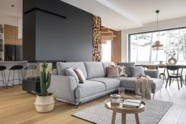 Kotna sedežna garnitura Larde