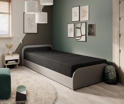 Eltap - Otroška postelja Parys 80x190 cm - siva