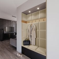 Set tapeciranih panelov Quadratta 120x160