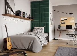 Set tapeciranih panelov Quadratta 120x195