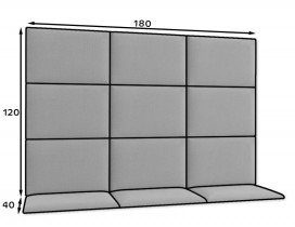 Eltap - Set tapeciranih panelov Quadratta 180x120