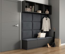 Set tapeciranih panelov Quadratta 180x120