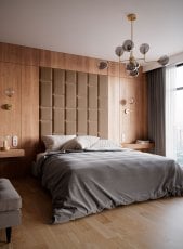 Set tapeciranih panelov Quadratta - 180x180 cm