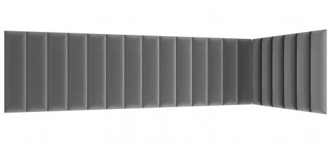 Eltap - Set tapeciranih panelov Quadratta 210x90x60