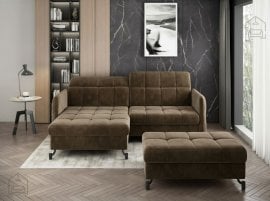 Kotna garnitura Lorelle + tabure L Monolith 09